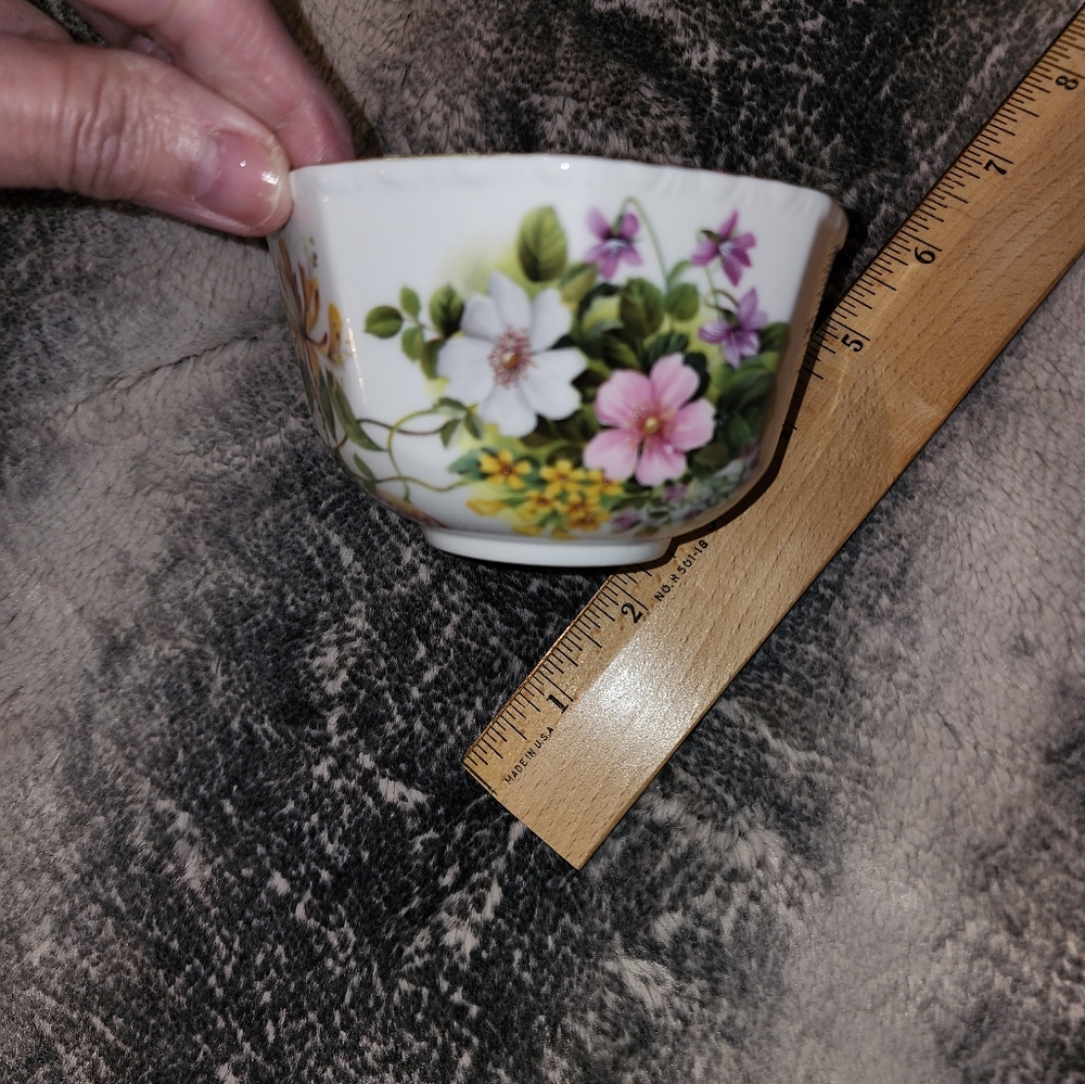 Royal Grafton China Country Flower Bowl